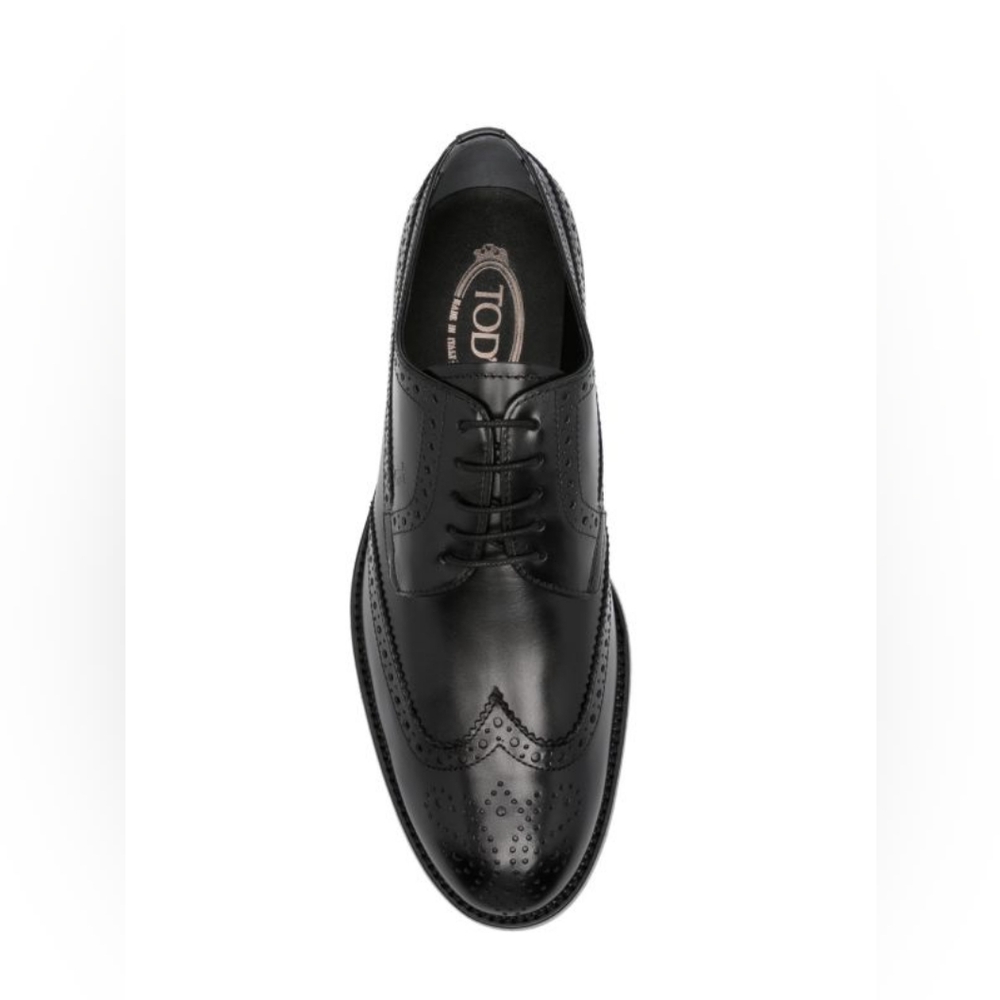 Tod's Men's Black Shoes Size 8.5 US